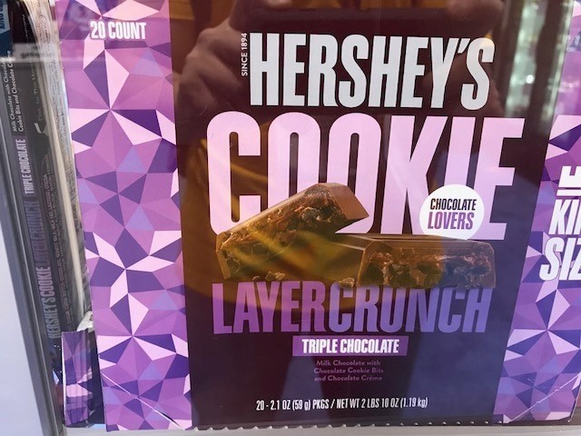 Hershey's Cookie Layer Crunch Triple Chocolate Bar