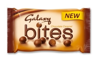 Mars' Galaxy Bites are among the growing number of products opting for 40g flexible plastic