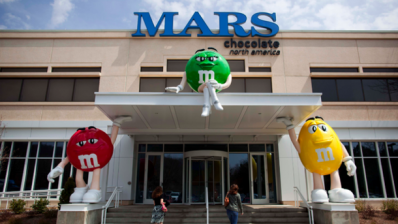 Mars Chocolate North America ups wholesale prices 7%....1% lower than Hershey's price hike