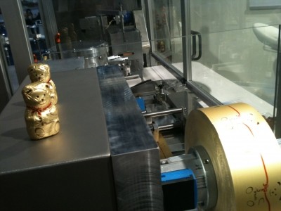 Rasch chocolate wrapping machine changeovers