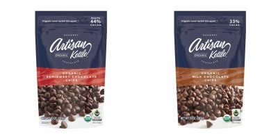Chocolate chips and chunks supplier Clasen Quality Chocolate has added Artisan Kettle to its lineup. Pic: Artisan Kettle