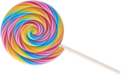 Stratasys has also made made realistic looking prototypes of lollipops on its J750 3D printer. Photo: Stratasys