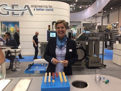Angelique van der Rijken, product manager, GEA Aquarius lollipop equipment.