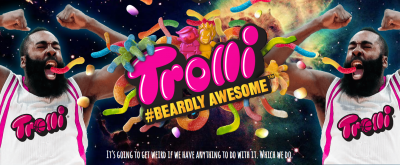 Trolli's Weirdly Awesome campaign features James Harden's beard