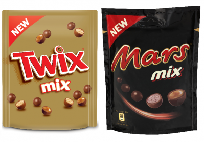 Mars seizes on growth of bitesized format with Twix and Mars brand launches