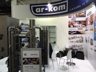The Ar-kom stand at Gulfood Manufacturing.