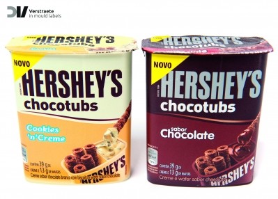 Hershey’s launches Chocotubs in IML packaging in Brazil