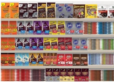 Hershey plans standup packaging displays, Hershey's and Reese's snackfection additions and an 'Appreciations' line. Photo: Hershey.