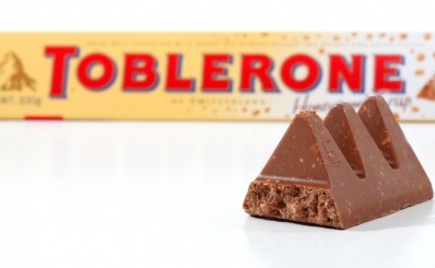 Mondelēz has added larger gaps between tringular pieces compared to the old design (pictured). ©iStock/lovleah