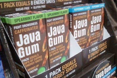 Each piece of Java Gum includes the caffeine equivalent of one cup of coffee.