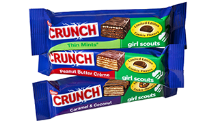 Nestlé reintroduces Girl Scout Candy bars