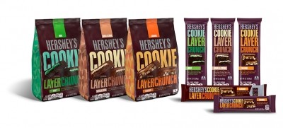 Hershey’s Cookie Layer Crunch launches in December and will compete with Mondelēz's Milka Oreo