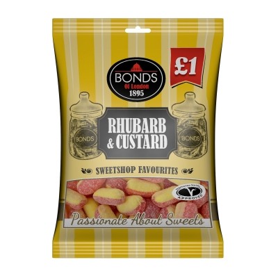 Bonds Confectionery launch Rhubarb and Custard Sweet Shop range