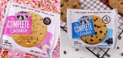 Lenny & Larry’s has launched a smaller, 2oz size of its 4oz Complete Cookies. Photo: Lenny & Larry’s.