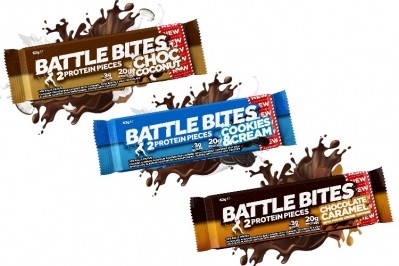 Battle Bars are taking on the confectionery sector. Pic: Battle Oats