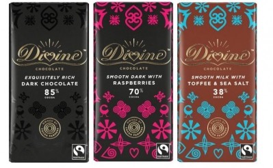 Divine aims to boost brand loyalty with packaging redesign. Photo: Divine