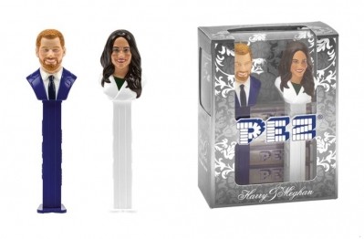 The PEZ Royal Wedding souvenir candy dispensers. Photo: PEZ.