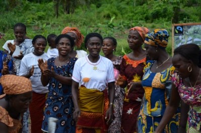 Women from the Fairtrade Africa’s Women’s Leadership School project. Pic: Fairtrade