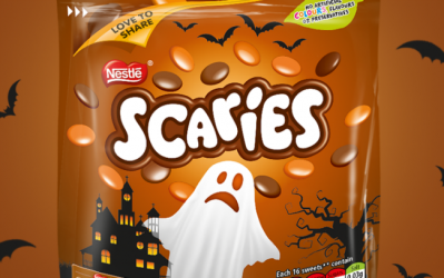 Smarties get a special scary makeover for Halloween