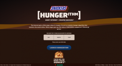 The Hungerithm.com website