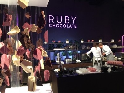 Ruby Chocolate's successful launch in China in 2017. Pic: ConfectioneryNews