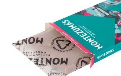 Montezuma relaunches its chocolate range in 100% sustainable packaging. Photo: Montezuma 
