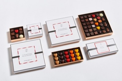 The Pierre Marcolini House signature chocolate boxes, part of the collection donated to international hospital staff fighting the coronavirus. Pic: The Pierre Marcolini House