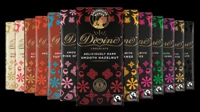 Divine has added three new bars to its sharing collection to mark International Cooperatives Day. Pic: Divine Chocolate