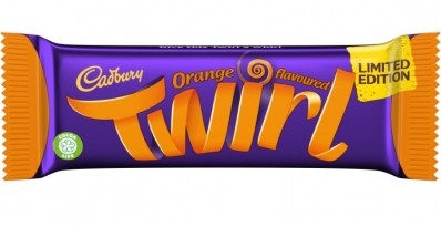 The return of the Cadbury Twirl Orange. Pic: Mondelēz International 