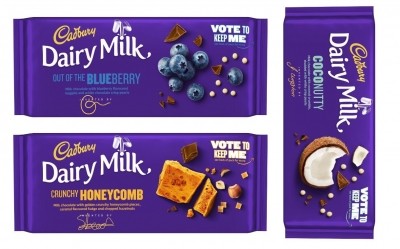 Cadbury products including Dairy Milk bars are been offered online as part of a hamper scam. Pic:  Mondelēz International