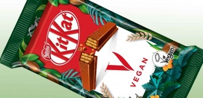 The vegan version of KitKat is being rolled out in several countries later this year. Pic: Nestlé 