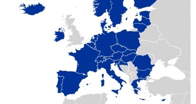 The EU Single Market (in blue) includes 31 countries. Pic: CN/LinkedIn