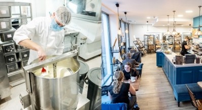 York Cocoa House combines a small manufacturing facility with a retail cafe in the heart of the city. Pic York Cocoa House