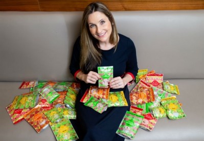 Sweets in the City founder Sarah Lynn with the new vegan Duals. Pic: Sweets in the City