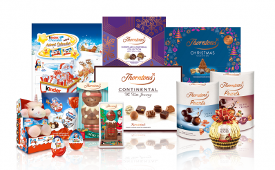 Nielsen data showed Ferrero saw a sales increase of  £8.6m ($10.99m) during Christmas 2017 compared to a year ago.  Pic: Ferrero 