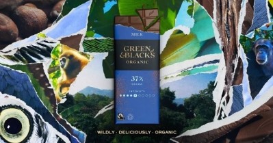 Green & Black's new organic bar is backed by a multi-media ad campaign. Pic: Green & Black's