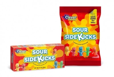 Nassau Candy’s Clever Candy new everyday packaged line was launched at Sweets & Snacks 2022. Pic: Nassau Candy
