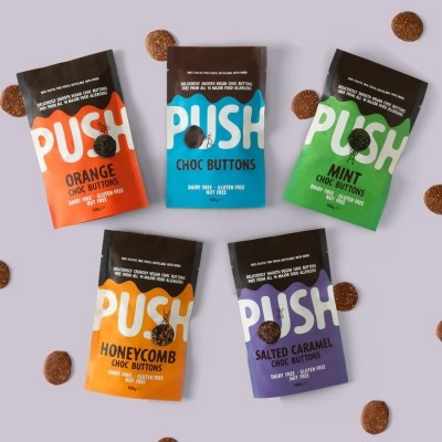 Push Chocolate Buttons. Pic: Push Chocolate Buttons