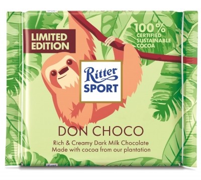 The new Don Choco bar from Ritter Sport. Pic: Ritter Sport