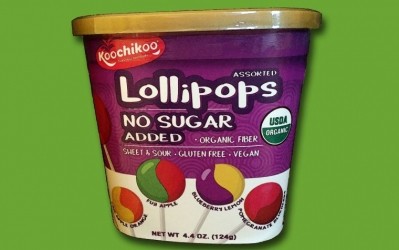 Koochikoo fills void for sugarfree organic hard candy with lollipop launch. Photo: Koochikoo