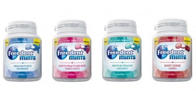 Wrigley's Freedent launches four ‘gourmet’ flavoured chewing gum. Photo: Wrigley.