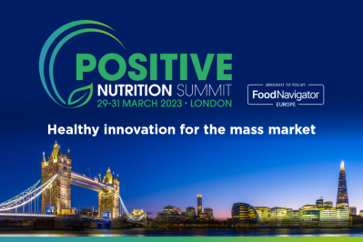 Join us at FoodNavigator's Positive Nutrition Summit in central London, 29-31 March