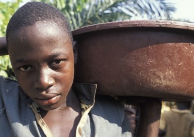child labor in some cocoa growing regions in West Africa is now higher than in 2010, claims a new report