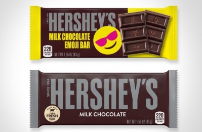 Since introducing the Hershey bar in 1900, the company has never altered its design. Pic: The Hershey Company