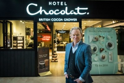 Angus Thirlwell, co-founder and chief executive officer of Hotel Chocolat. Pic: Hotel Chocolat