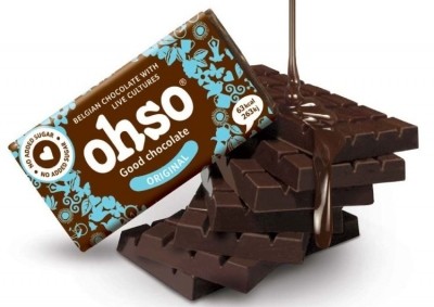 Ohso's healthy chocolate is now available online at Ocado. Pic: Ohso