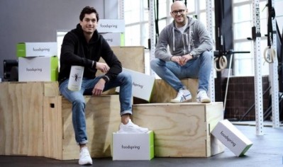 Tobias SchuÌle (right) and Philipp Schrempp (left), Foodspring's co-founders. ©foodspring