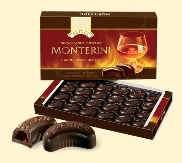 Monterini boxed chocolate from Roshen