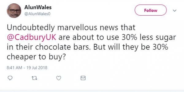 Cadbury tweet 10