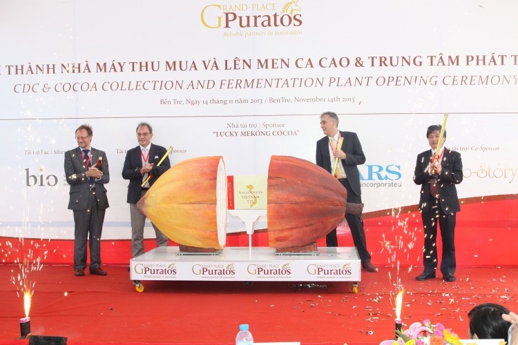 Puratos Grand-Place Vietnam hopes the venture will help to increase Vietnam's cocoa yields tenfold by 2020